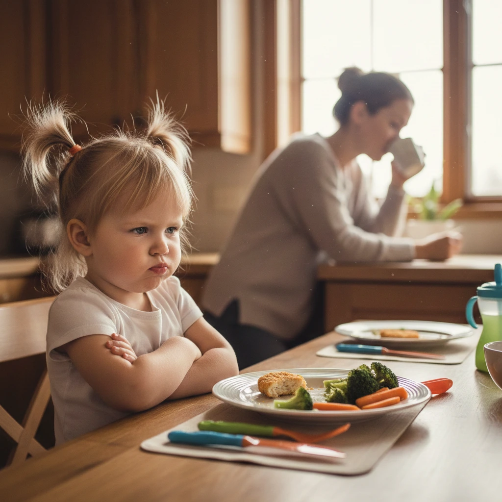 Child refusing to eat vegetables